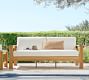 Malibu Teak Outdoor Sofa (77")
