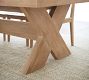 Modern Farmhouse Extendable Dining Table (76"-112")