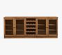 Reed Modular Bar Glass Cabinet with Wine Storage (90")