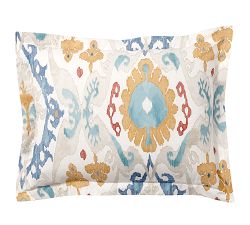 Sarina Ikat Organic Duvet Cover &amp; Shams