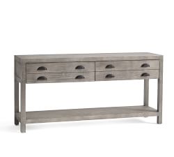Architect's Reclaimed Wood Console Table