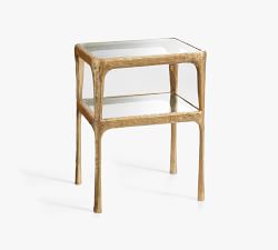 Bodhi Metal Nightstand (18")