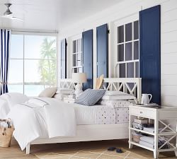 Clara Lattice Nightstand (32")