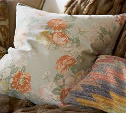Elora Floral Print Pillow Cover