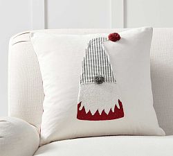 Gnome Pom Pom Pillow Cover