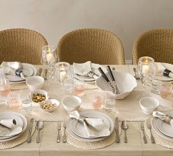 Shell Stoneware Multi-Condiment Server