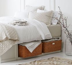 Stratton Storage Platform Bed with Baskets