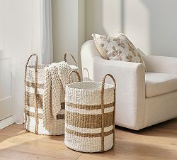 Tulum Handwoven Tote Baskets
