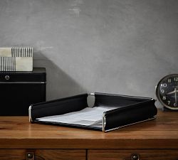 Drake Leather Paper Tray