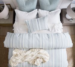 Hawthorn Striped Cotton Sham