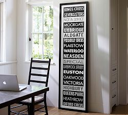 London Sign Framed Print