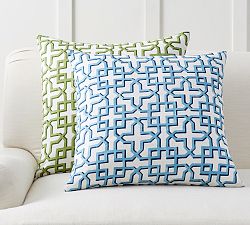 Shadow Trellis Pillow Cover