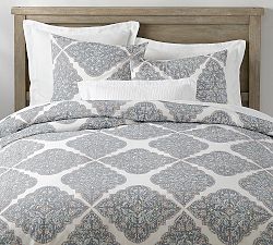Amiri Organic Medallion Print Percale Duvet Cover &amp; Shams