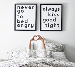 Bed Sentiments Print