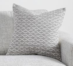 Eland Embroidered Pillow Cover