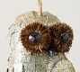 Golden Glam Owl Ornament