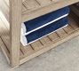 Indio Eucalyptus Outdoor Storage Shelves (22')