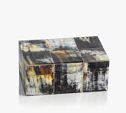 Black &amp; White Horn Box