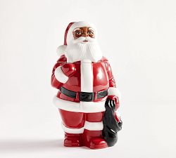 Santa Claus Shaped Cookie Jar