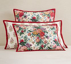 Margeaux Floral Reversible Quilted Shams