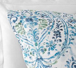 Naomi Paisley Cotton Linen Blend Sham