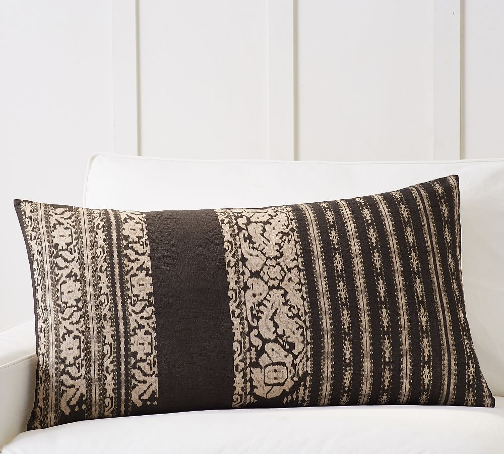 Naya Printed Lumbar Pillow Cover by Pottery Barn