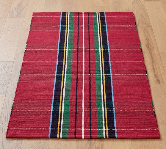 Stewart Plaid Performance Rug - Thumbnail 4