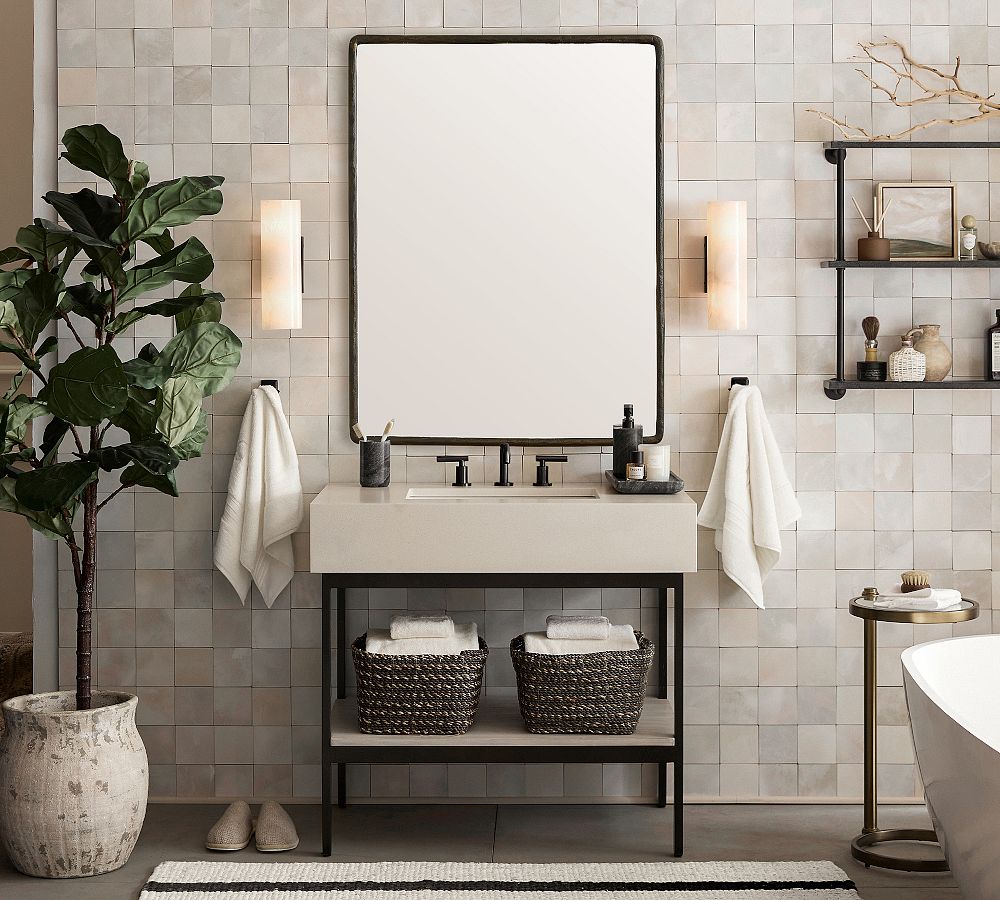 Bodhi Rectangular Mirror by Pottery Barn