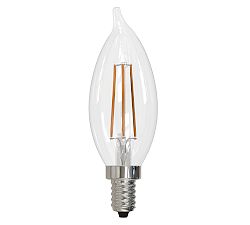 CA10 E12 5W LED Filament Bulb - Pack of 4