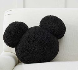 Disney Mickey Mouse Shaped Sherpa Pillow