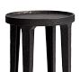 Jamie Round Metal Accent Table (12")