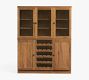 Reed Modular Bar Shelf with Cabinet &amp; Wine Storage (54")