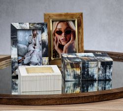 Black &amp; White Horn Box