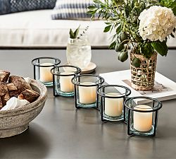 Dani Handcrafted Circular Candle Holders﻿