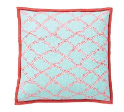 Lilly Pulitzer Fan Sea Pants Reversible Sham