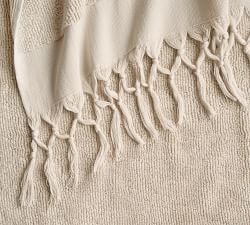 Organic Cotton Tassel Towel