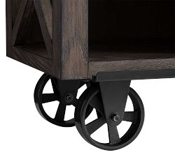 Parrish Bar Cabinet - Charcoal