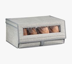 Stackable Shoe Bins - Set of 8