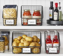 Beck Wire Storage Front Access Baskets