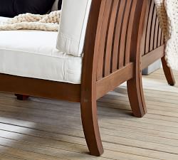 Chatham Mahogany 5-Piece Armless Sectional