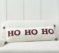 Ho Ho Ho Lumbar Pillow