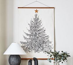 Light Up Holiday Tree Banner