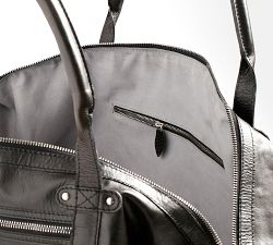 Personalized Saddle Leather Travel Collection - Black