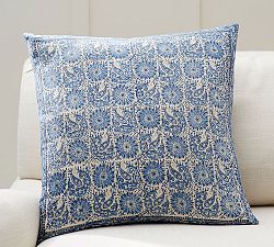 Aida Block Print Pillow Cover