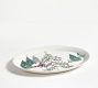 Christmas in the Country Oval Stoneware Serving Platter