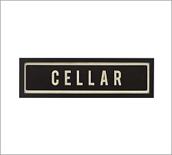 Framed Cellar Sign