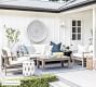 Indio Eucalyptus Rectangular Outdoor Coffee Table (43")