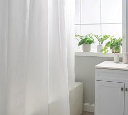 Perl Heavy Shower Curtain Liner