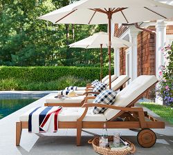 Reversible Awning Striped Beach Towel