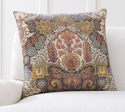 Angelina Paisley Print Pillow Cover